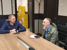 Александр Аршанский 12 и 13 сентября 2023 года встретился с активными жителями района., рис.1
